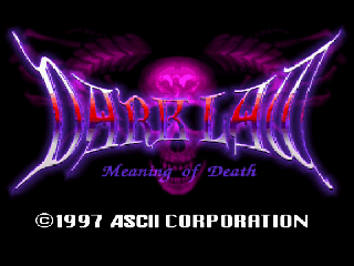 Screenshot Thumbnail / Media File 1 for Dark Law - Meaning of Death (Japan) [En by Aeon Genesis v1.0]